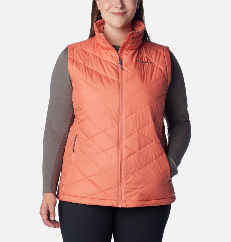 Women’s Heavenly Vest - Plus Size, Color: Faded Peach, image 1