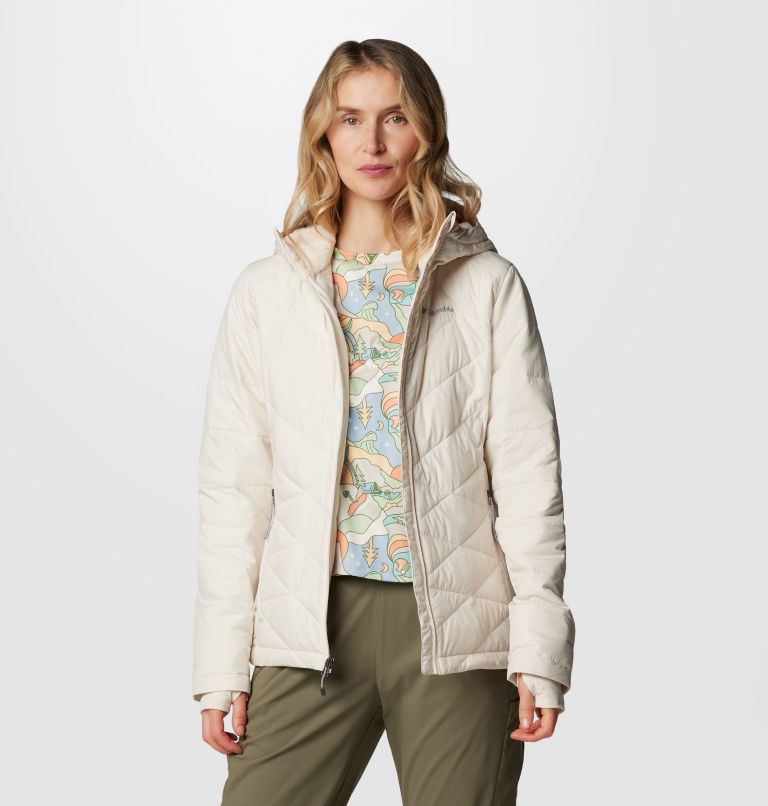  Columbia Womens Heavenly Jacket Chalk