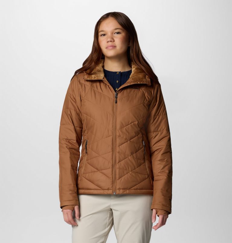 Columbia heavenly hooded jacket for ladies on sale