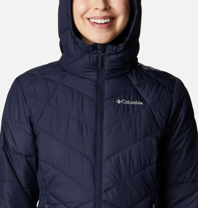 Women's Heavenly Hooded Jacket, Color: Dark Nocturnal, image 4