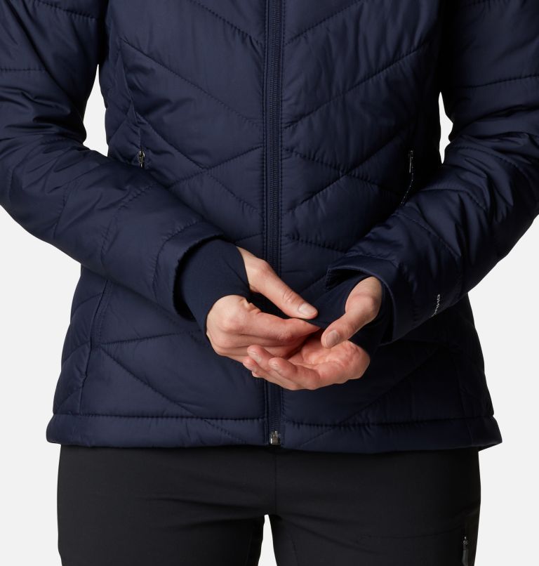 Women's Heavenly Hooded Jacket, Color: Dark Nocturnal, image 6