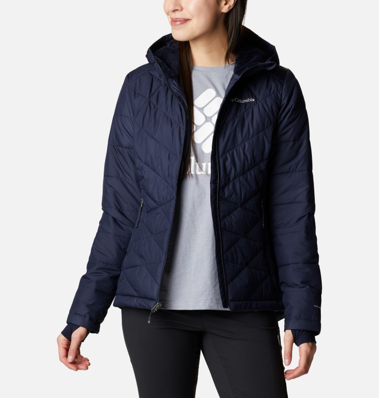 Women's Heavenly Hooded Jacket, Color: Dark Nocturnal, image 7