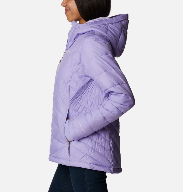 Thumbnail: Women's Heavenly Hooded Jacket, Color: Frosted Purple, image 3