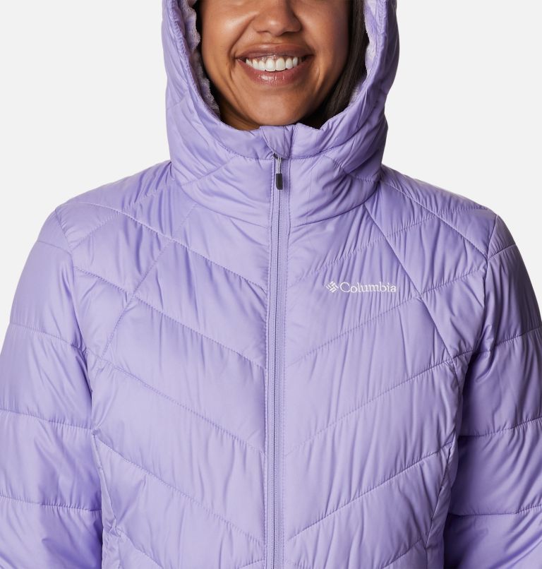 Thumbnail: Women's Heavenly Hooded Jacket, Color: Frosted Purple, image 4