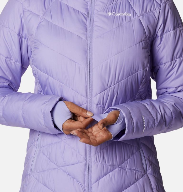 Thumbnail: Manteau à capuchon Heavenly pour femme, Color: Frosted Purple, image 7
