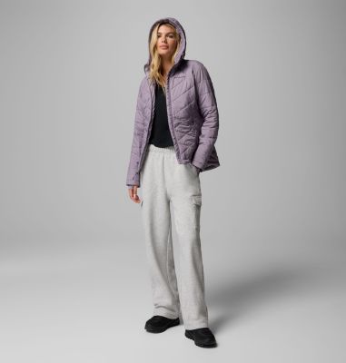 Heavenly Hooded Jacket, Color: Shale Purple, image 4