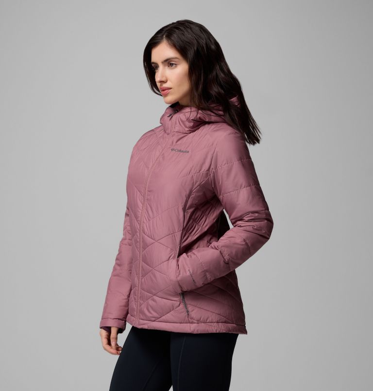 Women's Heavenly Hooded Jacket, Color: Fig, image 1