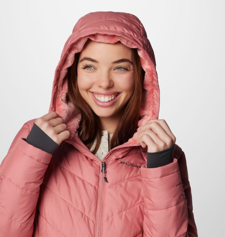 Manteau à capuchon Heavenly pour femme, Color: Pink Agave, image 5