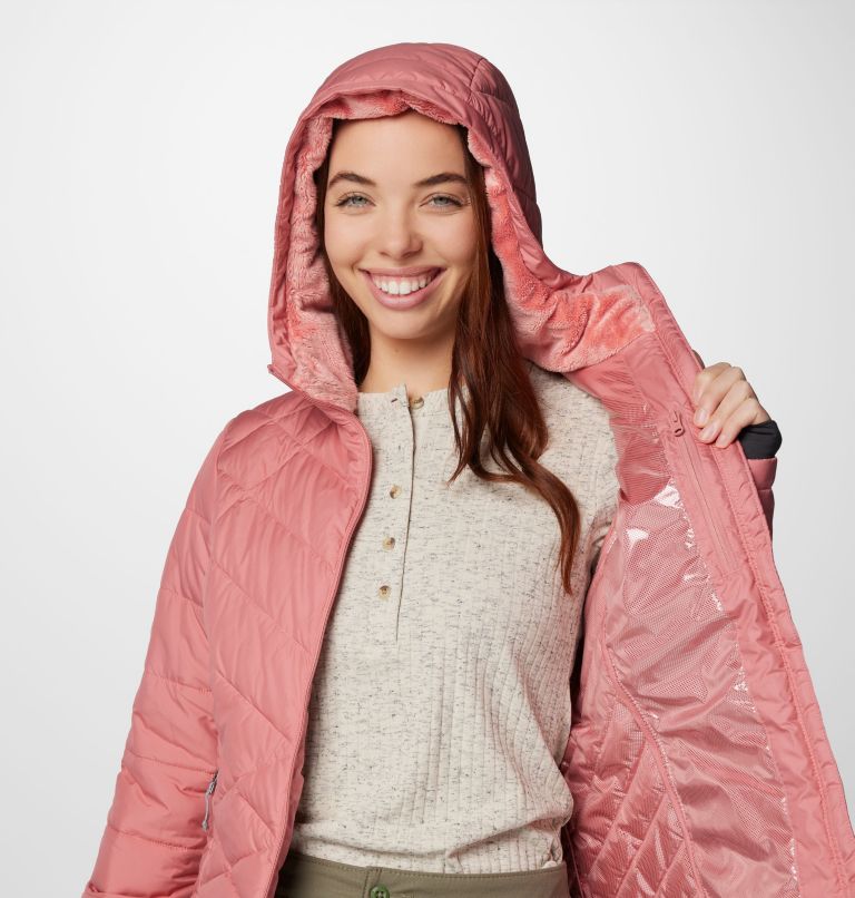 Manteau à capuchon Heavenly pour femme, Color: Pink Agave, image 6