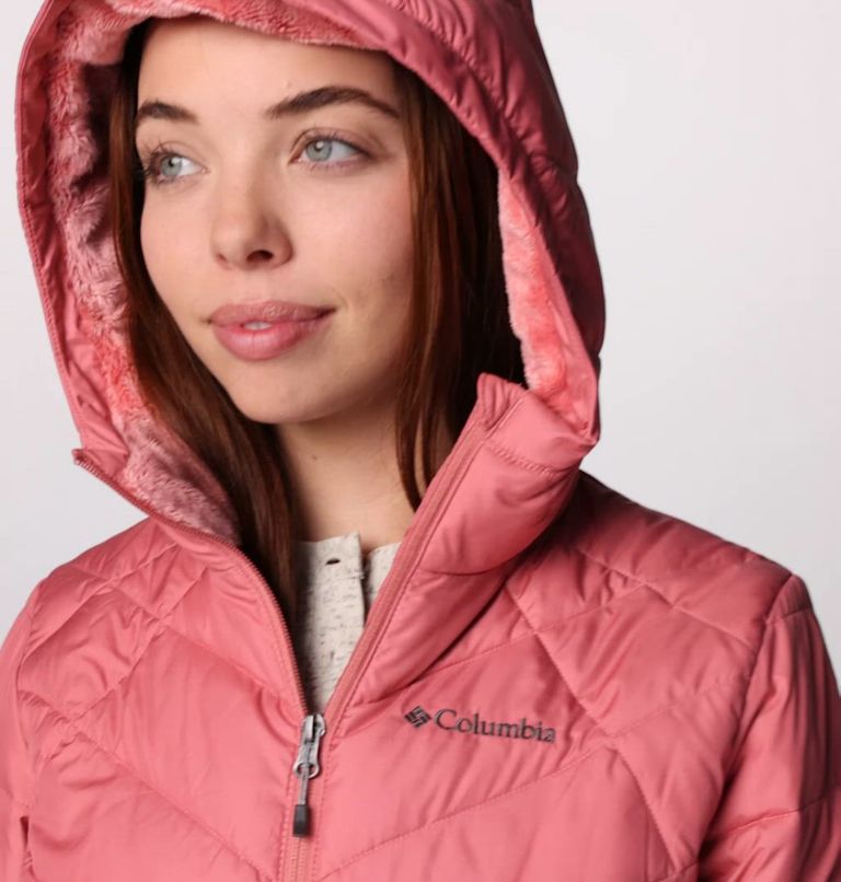 Manteau à capuchon Heavenly pour femme, Color: Pink Agave