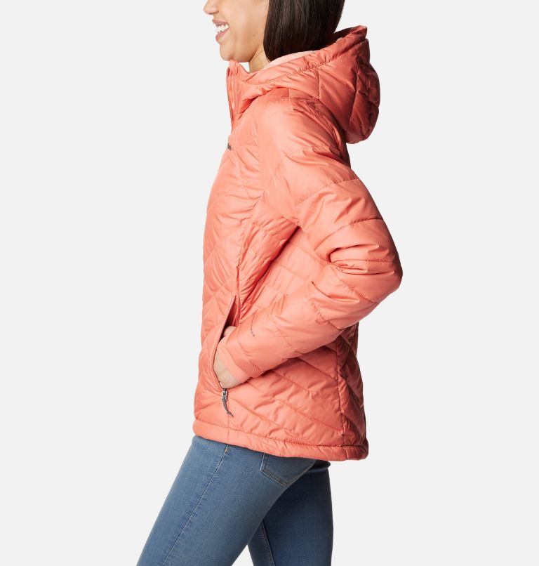 Women's Heavenly Hooded Jacket, Color: Faded Peach, image 3