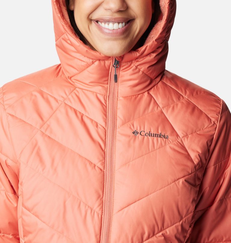 Thumbnail: Women's Heavenly Hooded Jacket, Color: Faded Peach, image 4