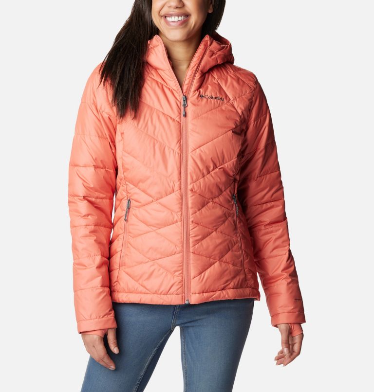 Thumbnail: Women's Heavenly Hooded Jacket, Color: Faded Peach, image 1