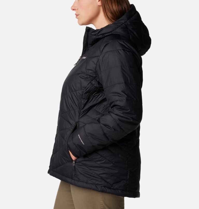 Women's Heavenly Hooded Jacket - Plus Size, Color: Black, image 3