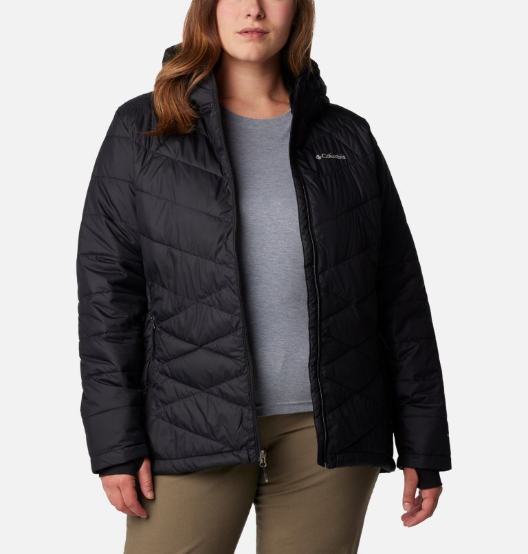 Women's Heavenly Hooded Jacket - Plus Size, Color: Black, image 8