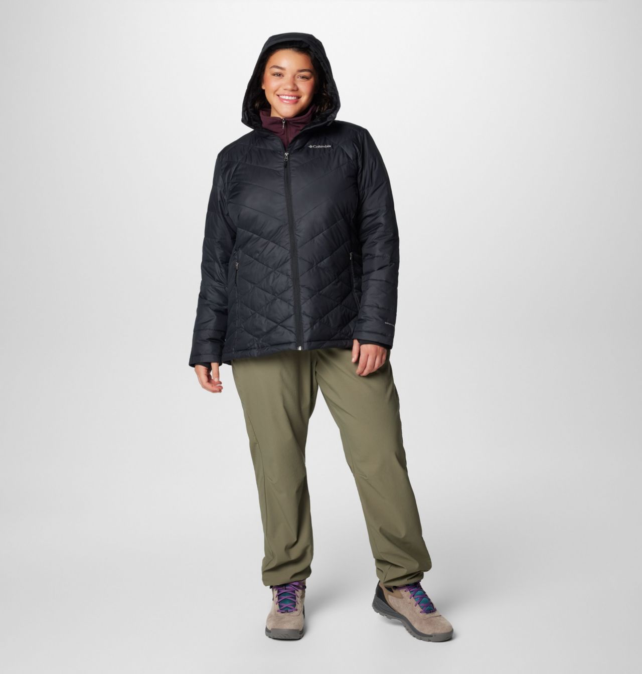 Women's Heavenly™ Hooded Jacket - Plus Size 3