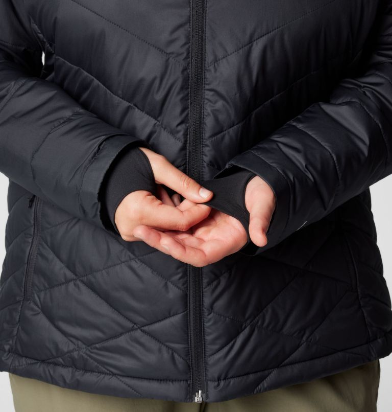 Women's Heavenly Hooded Jacket - Plus Size, Color: Black, image 7
