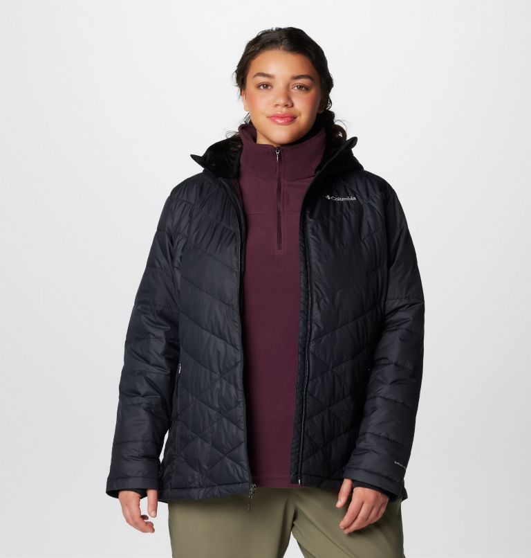 Women's Heavenly Hooded Jacket - Plus Size, Color: Black, image 8