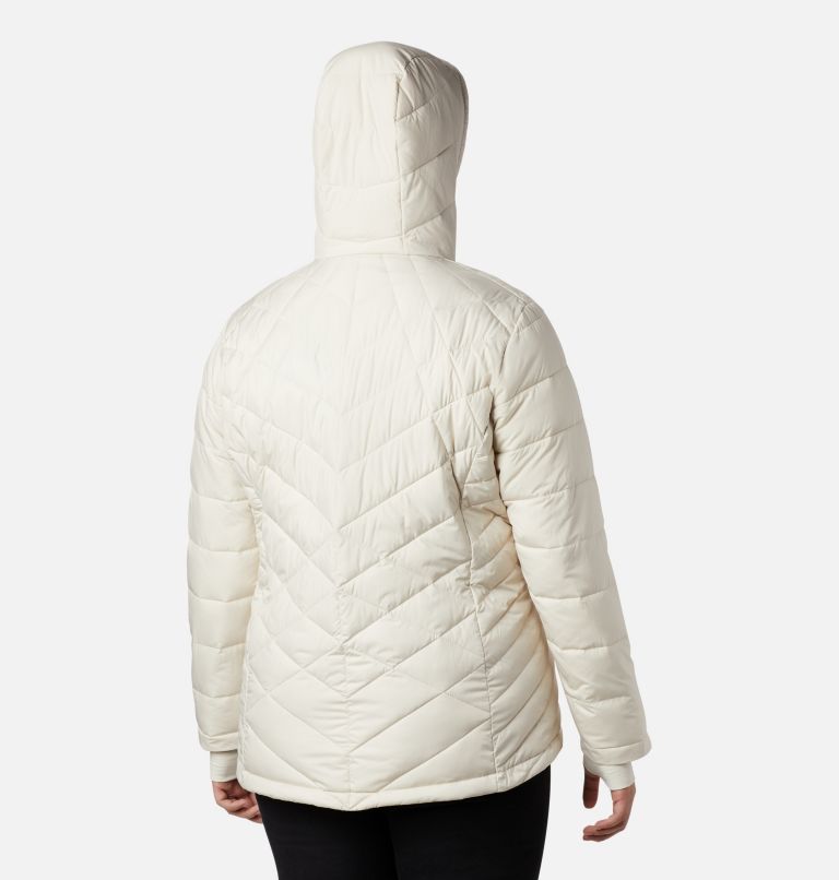 Women's Heavenly Hooded Jacket - Plus Size, Color: Chalk, image 2