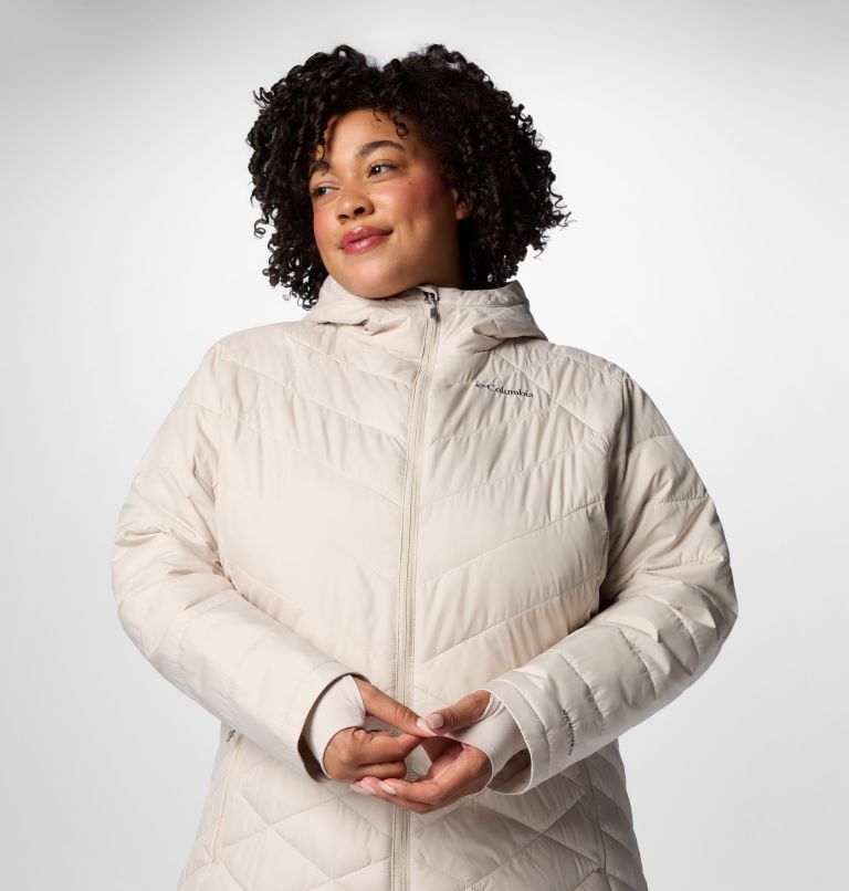 Columbia women's plus size heavenly hooded jacket on sale