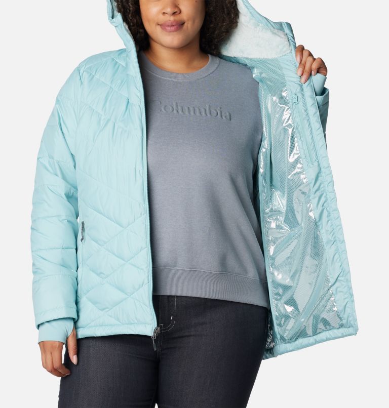 Columbia Heavenly Plus Size Long Hooded Jacket – Sportive Plus