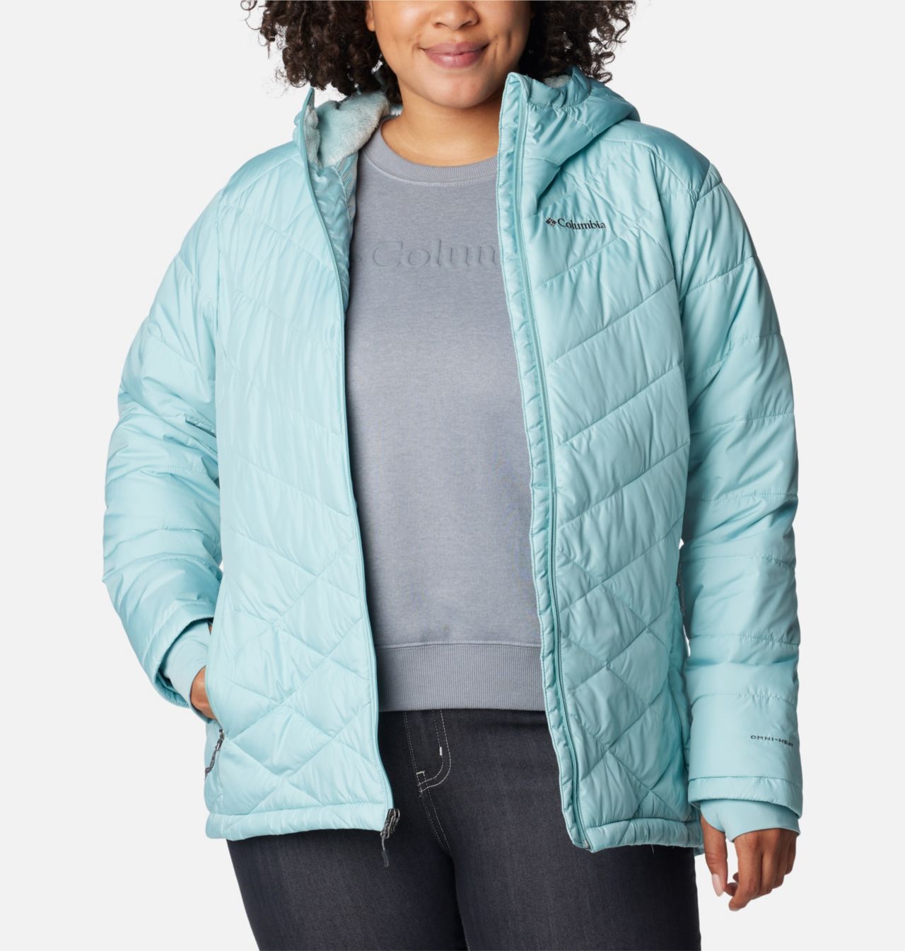 Women's Heavenly™ Hooded Jacket - Plus Size 8
