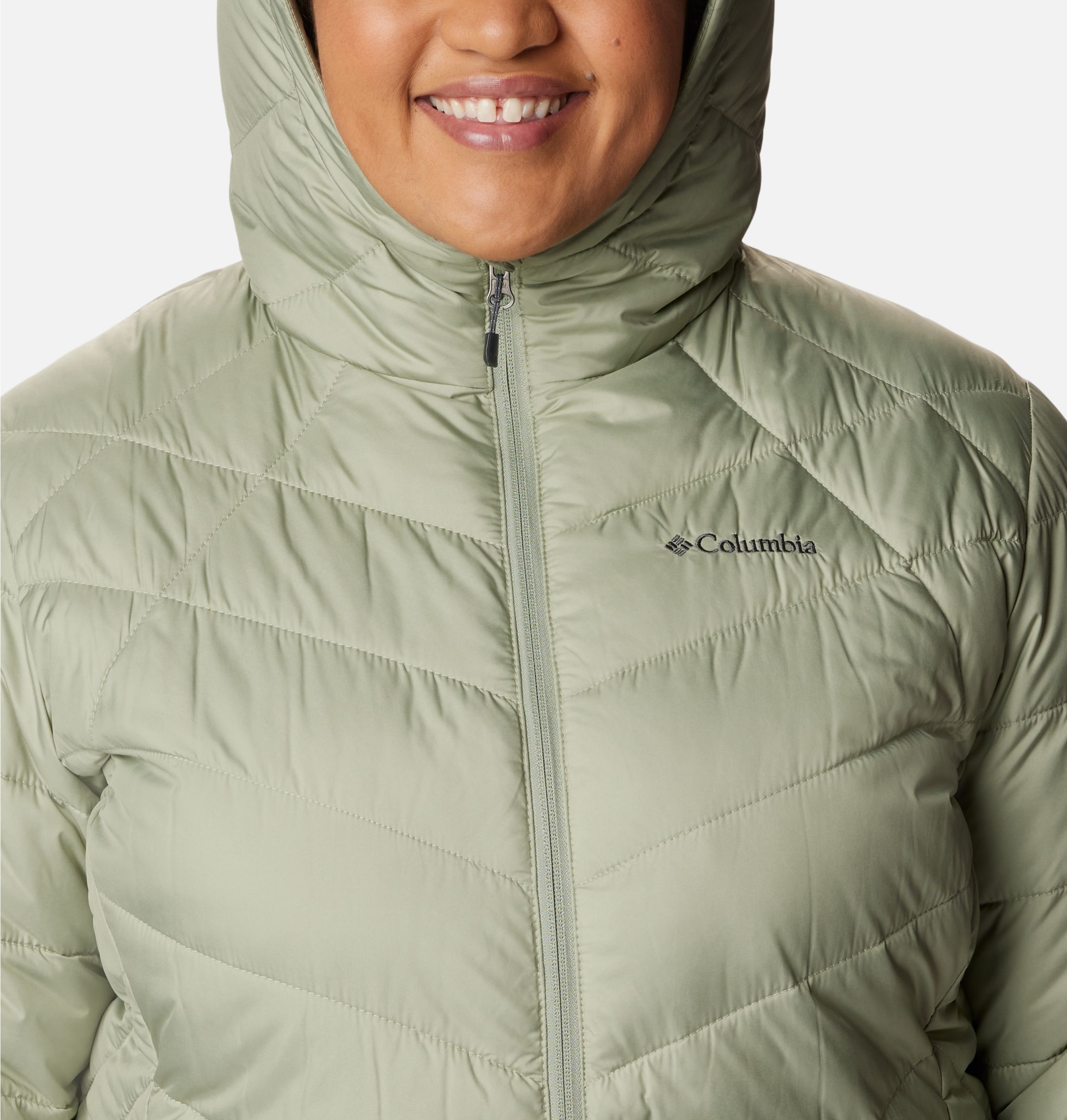 Plus size columbia pacific post ii store hooded jacket