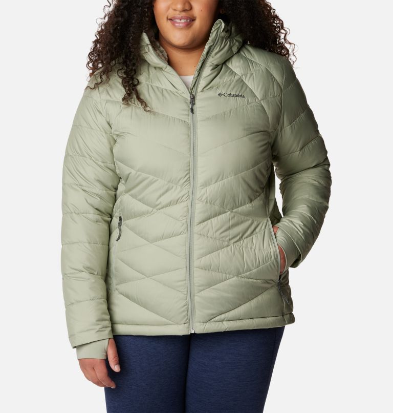 Columbia heavenly hooded hot sale jacket plus size