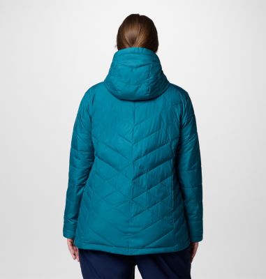 Women's Heavenly Hooded Jacket - Plus Size, Color: River Blue, image 6