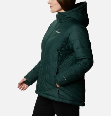 columbia women's heavenly hooded jacket plus size