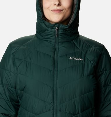 columbia women's heavenly hooded jacket plus size