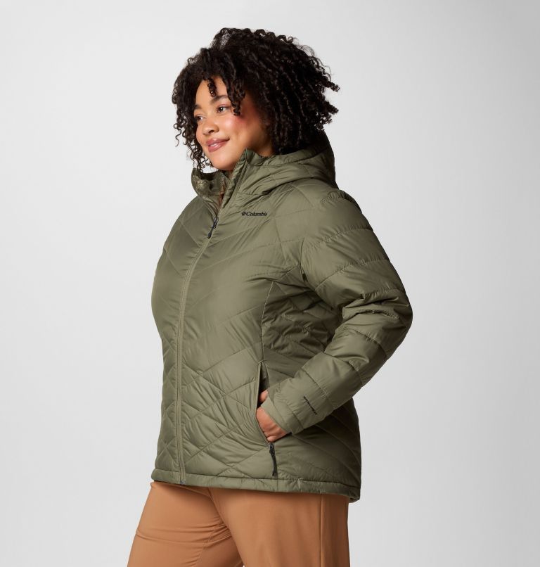 Columbia heavenly hooded jacket plus size online