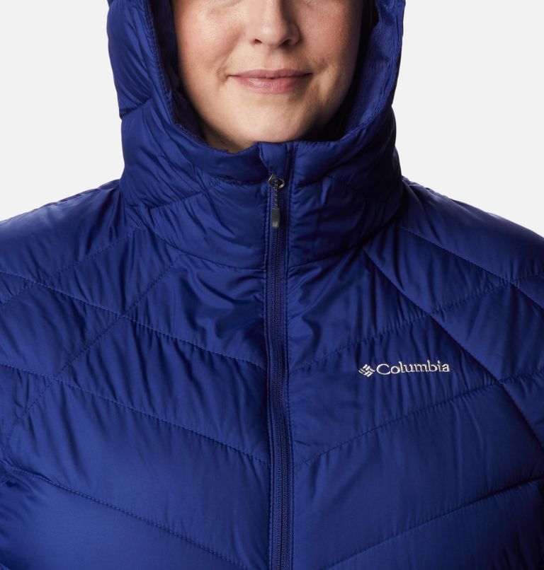 Women's Heavenly Hooded Jacket - Plus Size, Color: Dark Sapphire, image 4