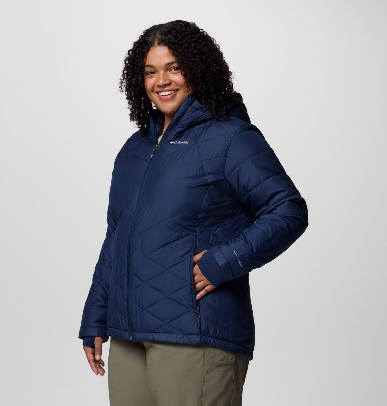 Veste à capuchon Heavenly pour femme - Grandes tailles, Color: Collegiate Navy, image 3