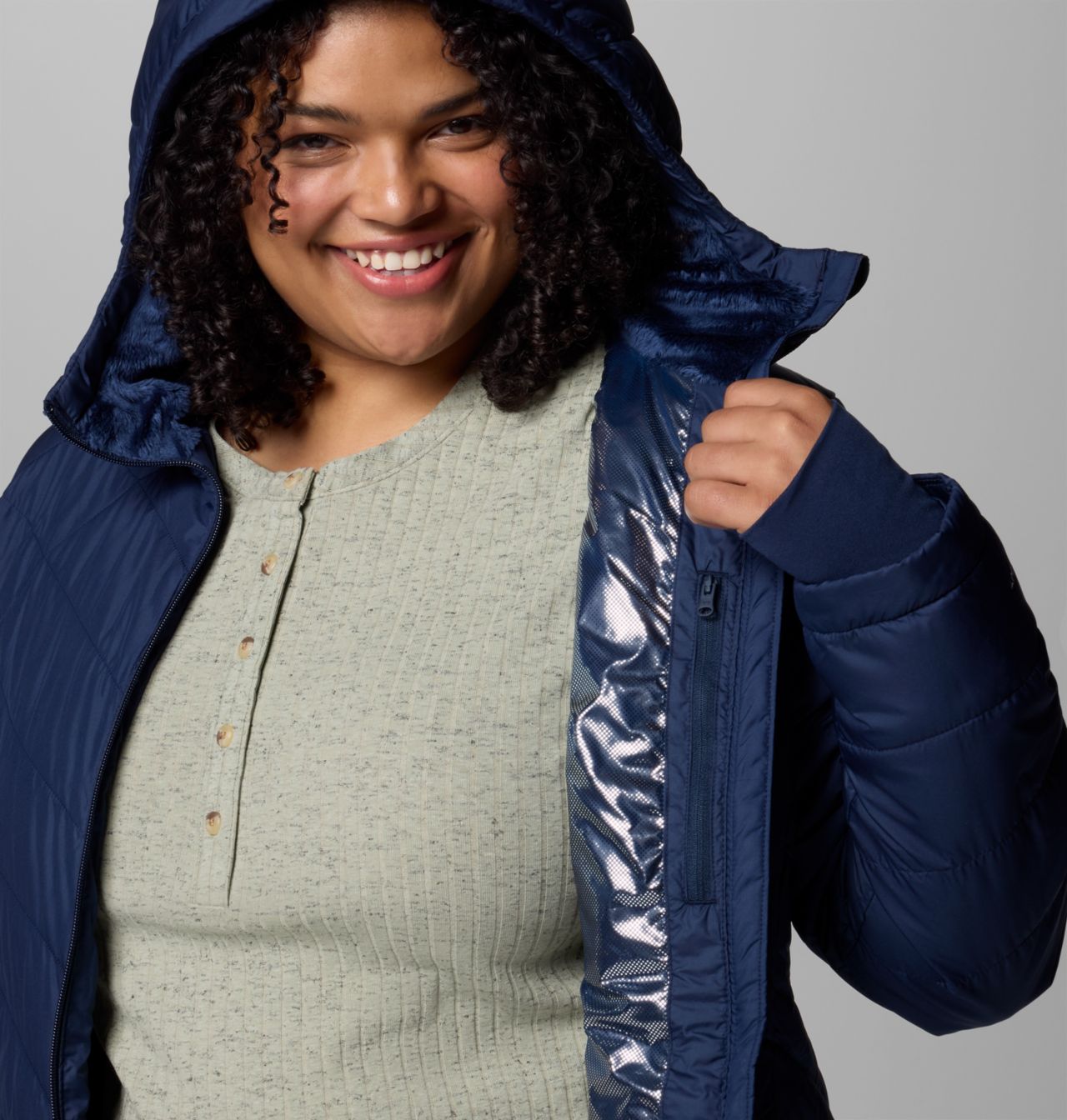 Women's Heavenly™ Hooded Jacket - Plus Size 5
