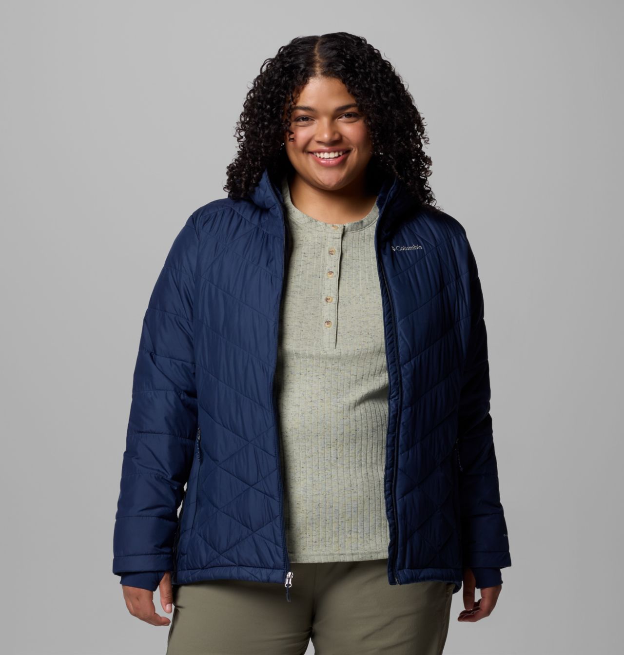 Women's Heavenly™ Hooded Jacket - Plus Size 7