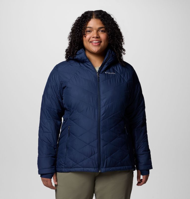 Veste à capuchon Heavenly pour femme - Grandes tailles, Color: Collegiate Navy, image 1