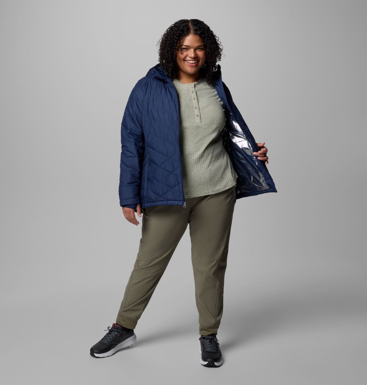 Women's Heavenly™ Hooded Jacket - Plus Size 8