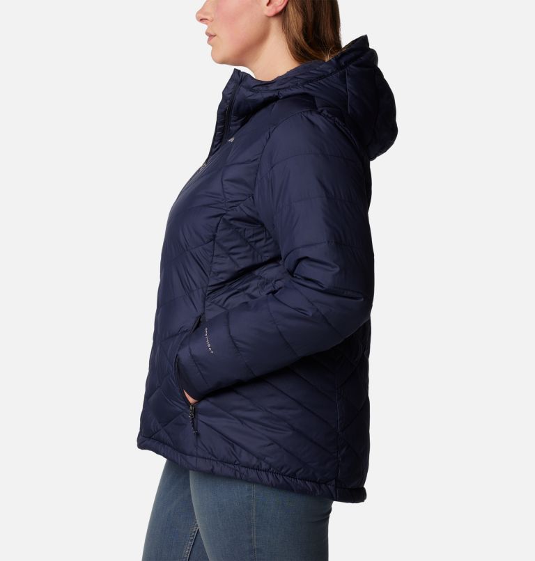 Women's Heavenly Hooded Jacket - Plus Size, Color: Dark Nocturnal, image 3