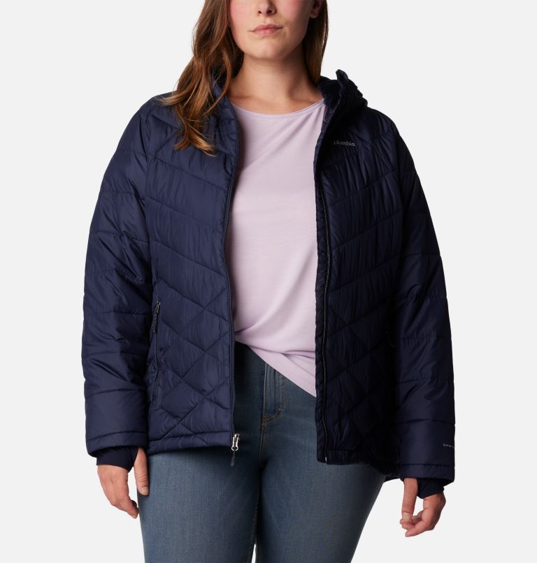 Women's Heavenly Hooded Jacket - Plus Size, Color: Dark Nocturnal, image 8