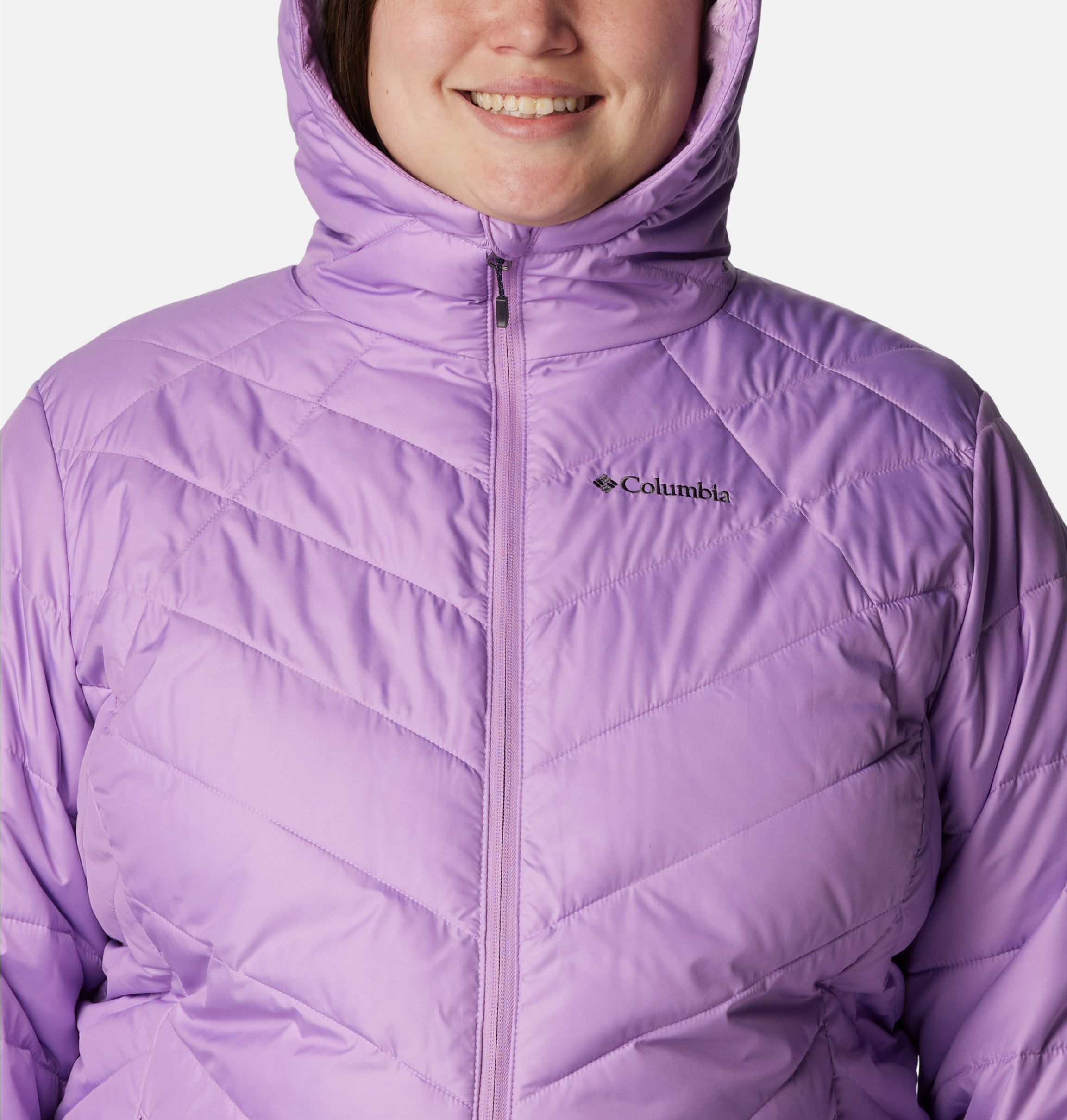 Women s Heavenly Hooded Jacket Plus Size Columbia Sportswear