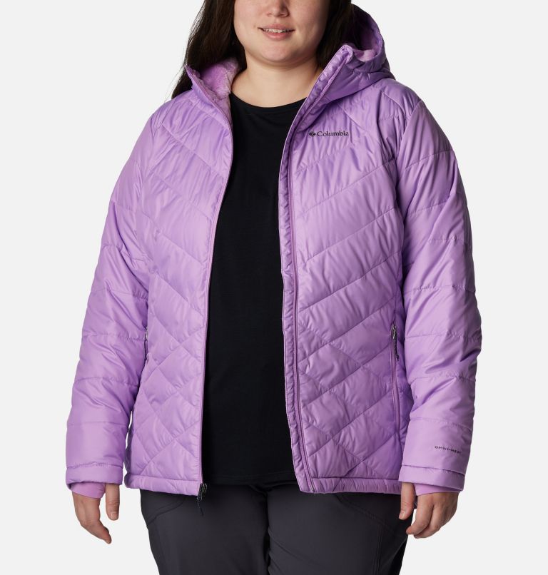 Thumbnail: Women's Heavenly Hooded Jacket - Plus Size, Color: Gumdrop, image 8