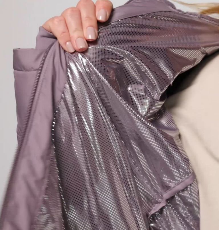 Women's Heavenly Hooded Jacket - Plus Size, Color: Shale Purple
