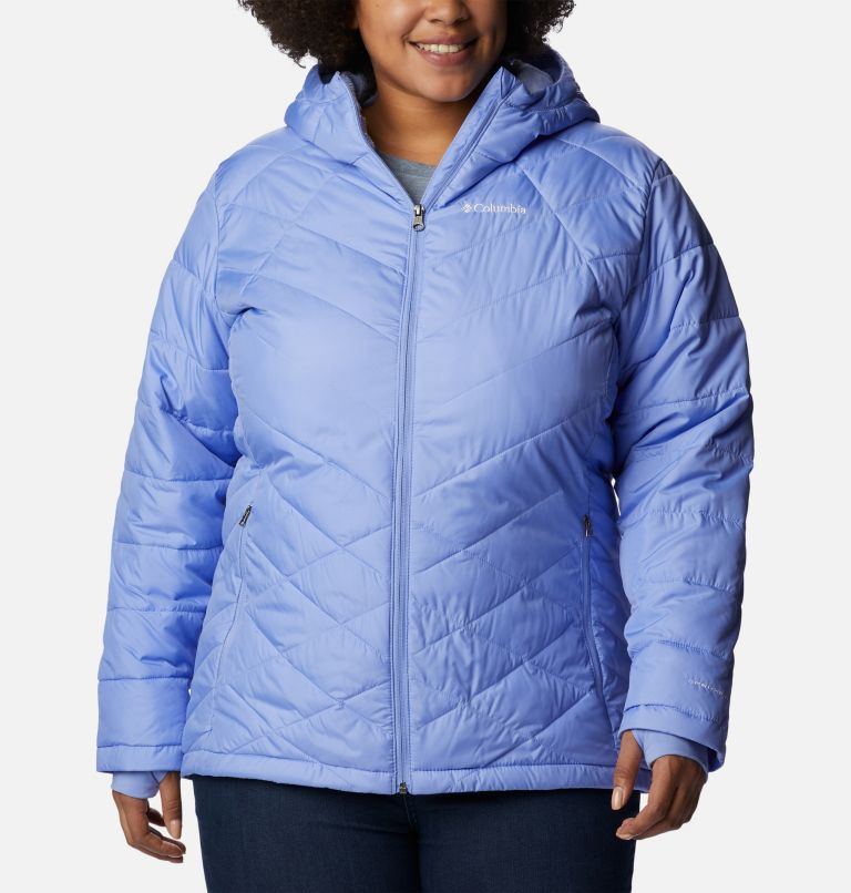 Women's Heavenly Hooded Jacket - Plus Size, Color: Serenity, image 1