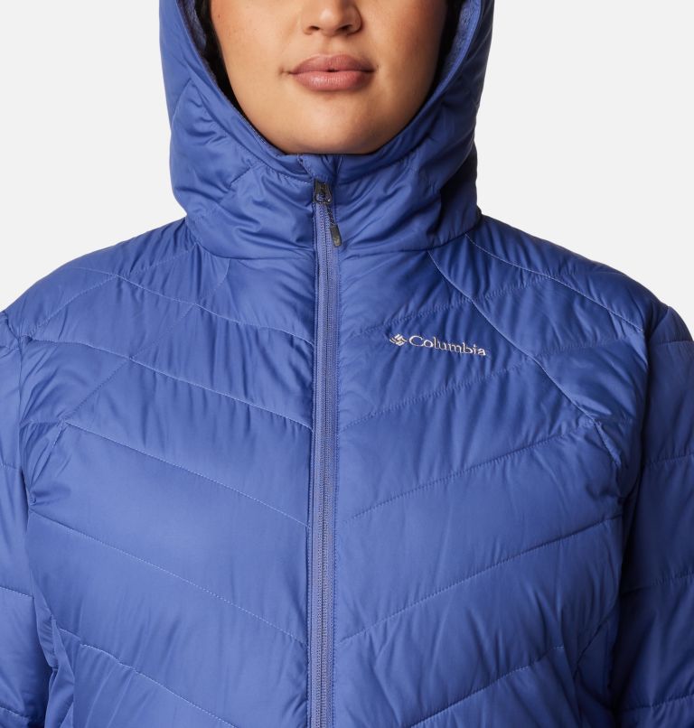 Columbia women's mighty lite hooded jacket plus sales size