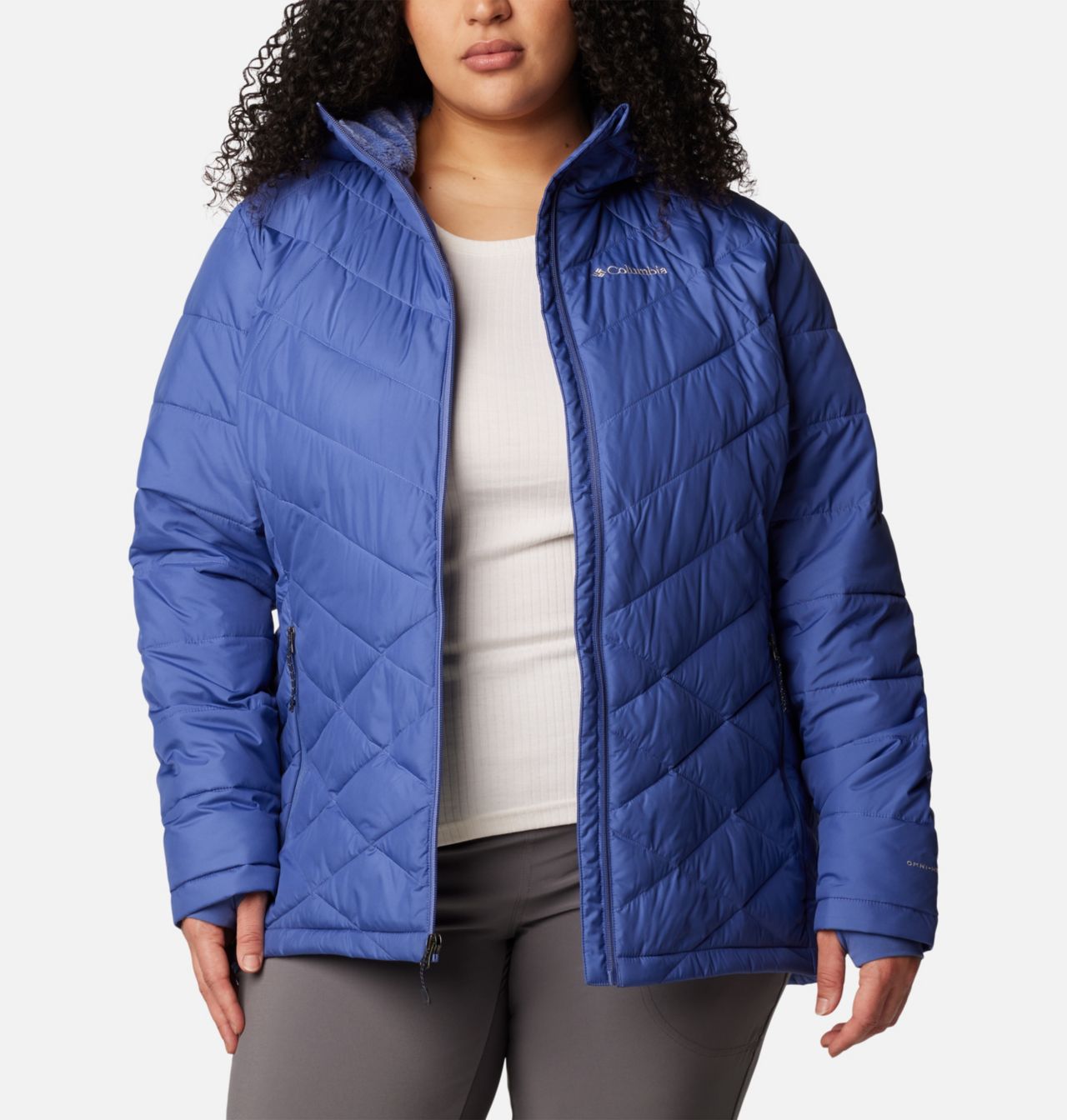 Women's Heavenly™ Hooded Jacket - Plus Size | 593 | 3X 8