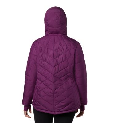 columbia plus size heavenly hooded jacket