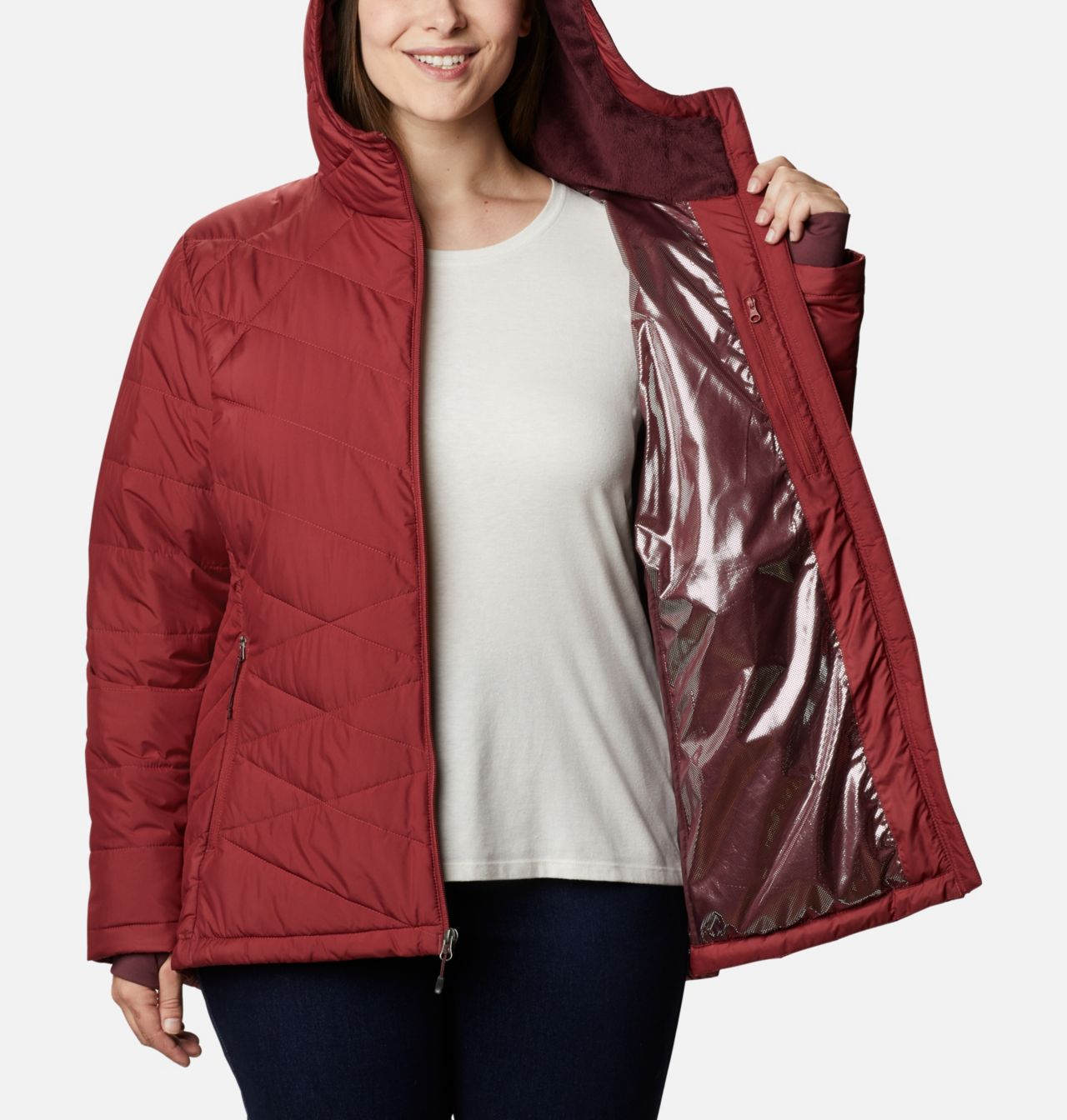 Women's Heavenly™ Hooded Jacket - Plus Size 5