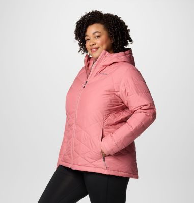 Women's Heavenly Hooded Jacket - Plus Size, Color: Pink Agave, image 4