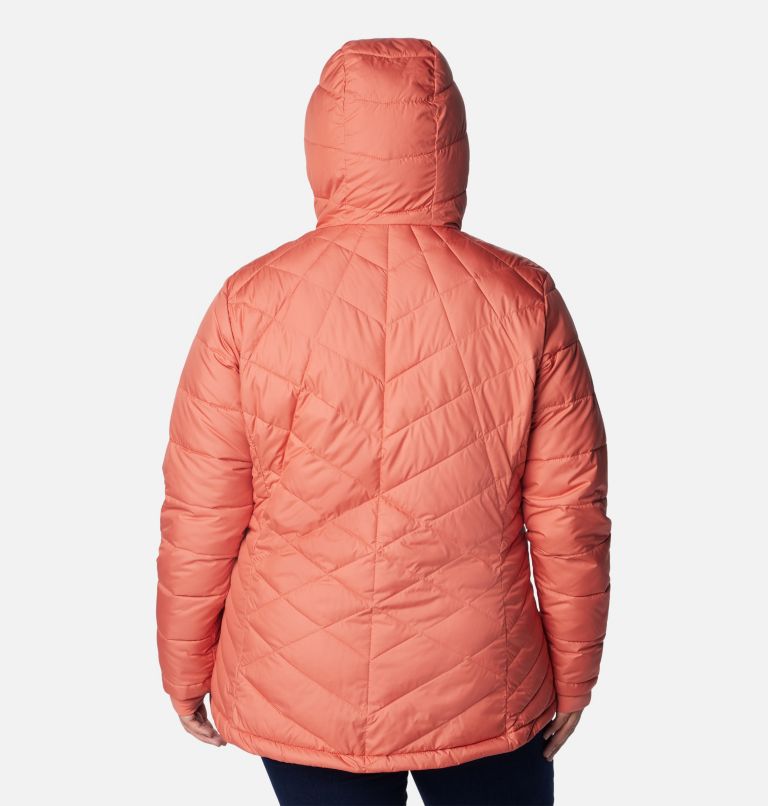 Thumbnail: Women's Heavenly Hooded Jacket - Plus Size, Color: Faded Peach, image 2